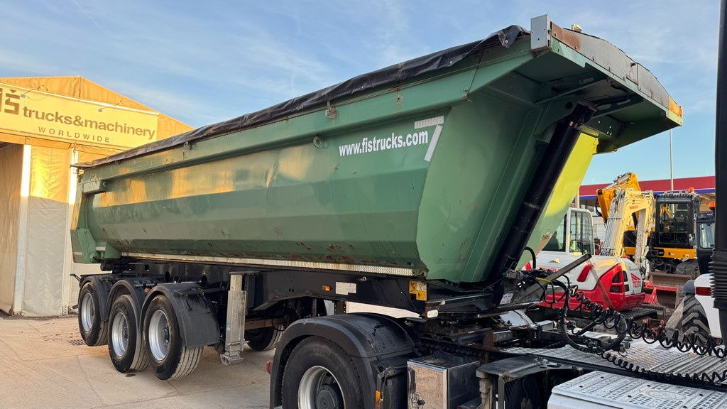 Meiller Kisa 3 - 3-Axle Tipper Trailer - hydr. back - Tipper semi-trailer: picture 3 Meiller Kisa 3 - 3-Axle Tipper Trailer - hydr. back - Tipper semi-trailer: picture 3