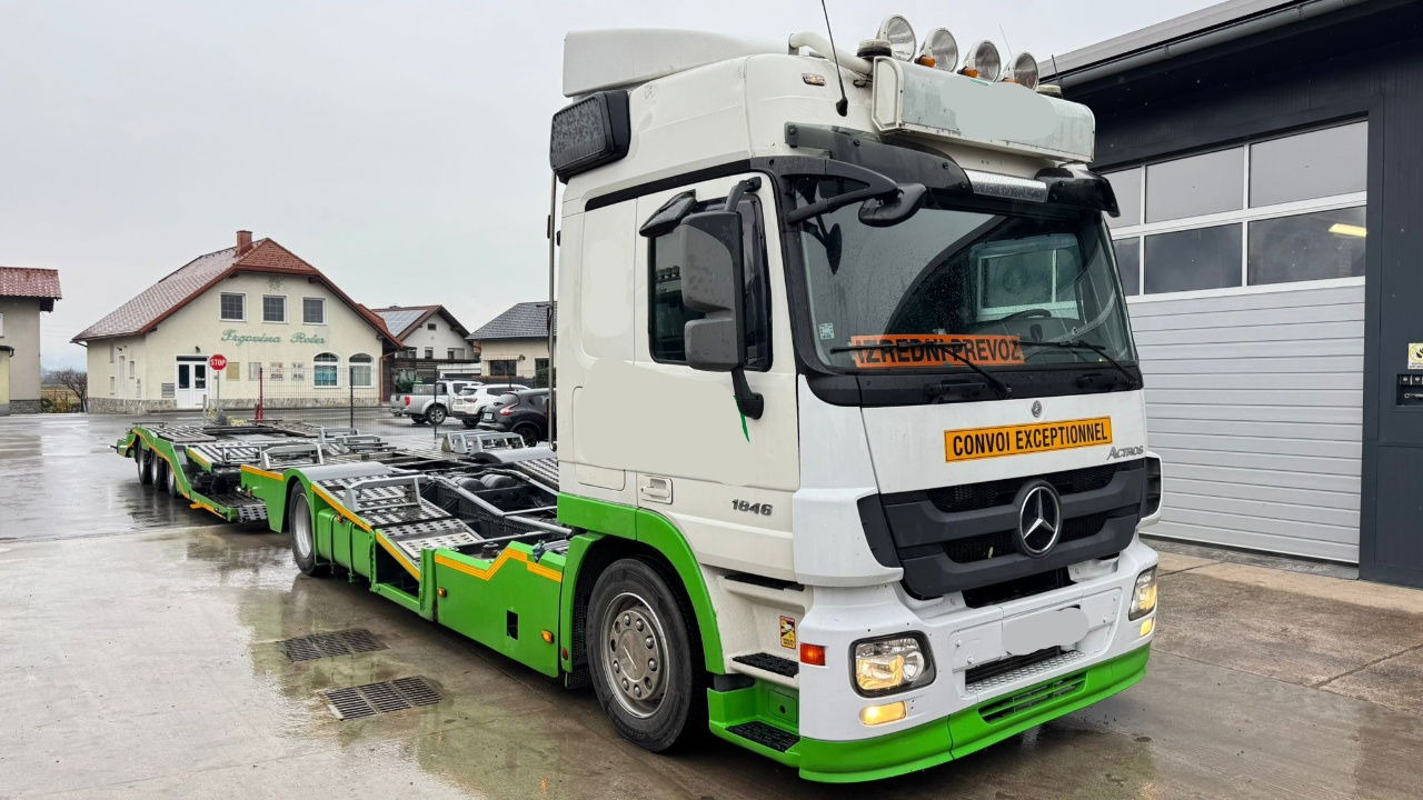 Mercedes-Benz Actros 1846 4x2 LKW transporter + Boerner trailer - Autotransporter truck: picture 3 Mercedes-Benz Actros 1846 4x2 LKW transporter + Boerner trailer - Autotransporter truck: picture 3
