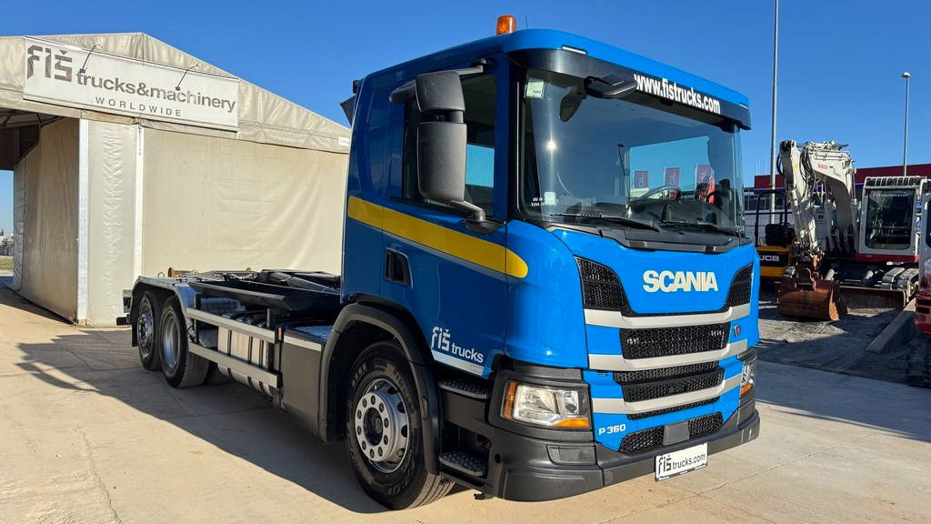 Scania P 360 6x2 palfinger abroll tipper - steering axle - Container transporter/ Swap body truck: picture 3 Scania P 360 6x2 palfinger abroll tipper - steering axle - Container transporter/ Swap body truck: picture 3