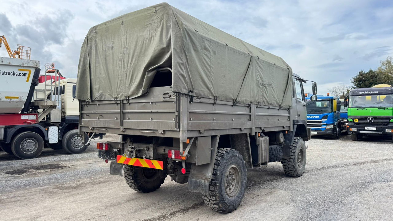 Steyr 12M18 4X4 stake body -  truck - Curtainsider truck: picture 5 Steyr 12M18 4X4 stake body -  truck - Curtainsider truck: picture 5