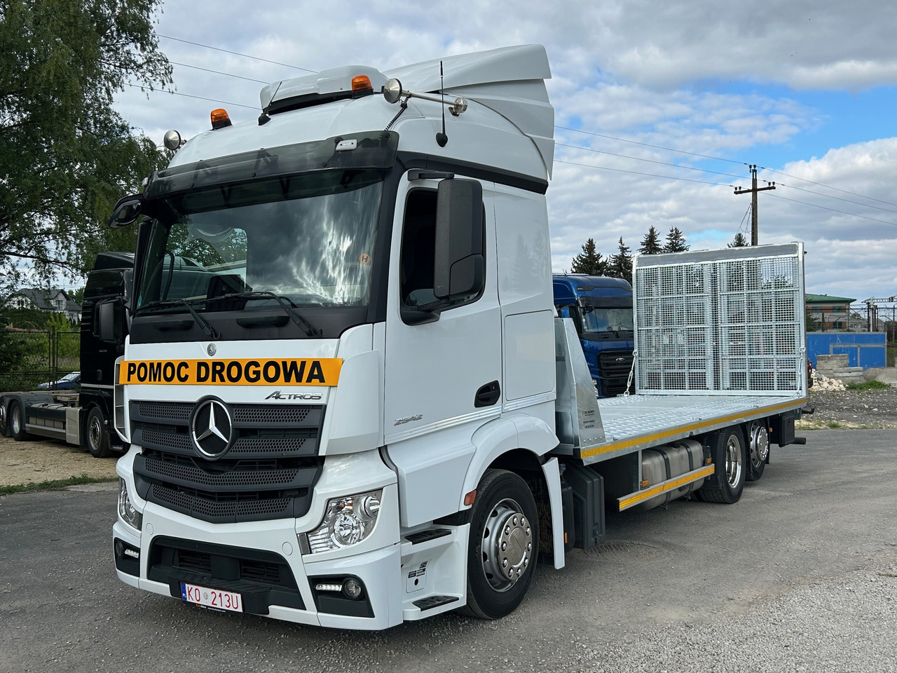 MERCEDES-BENZ Actros 2542 / 2019 / NEW Galvanized tow truck 2025 /9.5m - Autotransporter truck: picture 2 MERCEDES-BENZ Actros 2542 / 2019 / NEW Galvanized tow truck 2025 /9.5m - Autotransporter truck: picture 2