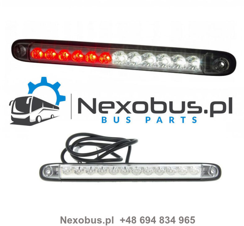 Lampa tył przeciwmgielna/cofania Vanhool TX biały klosz - Tail light for Bus: picture 1 Lampa tył przeciwmgielna/cofania Vanhool TX biały klosz - Tail light for Bus: picture 1