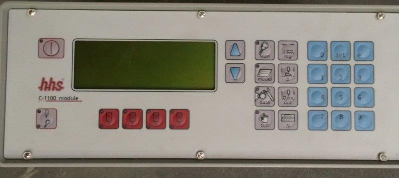 Baumer HHS hotmelt gluing system with C 1100-8 controller and hotmelt tank HHS HMP-04-1x2-PDE - Folding machine: picture 1 Baumer HHS hotmelt gluing system with C 1100-8 controller and hotmelt tank HHS HMP-04-1x2-PDE - Folding machine: picture 1