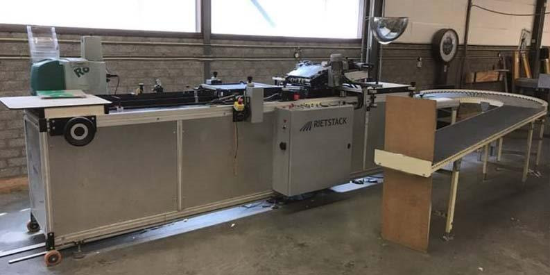 Block gluing machine Rietstack model 2 - Printing machinery: picture 3 Block gluing machine Rietstack model 2 - Printing machinery: picture 3