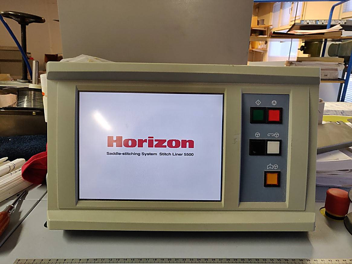 Printing machinery HORIZON STITCH LINER 5500 - twelve stations: picture 7