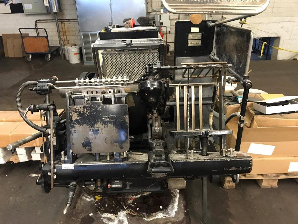 Heidelberg OHT GTS A 3 Automatic Crucible Punching Machine - Printing machinery: picture 1 Heidelberg OHT GTS A 3 Automatic Crucible Punching Machine - Printing machinery: picture 1