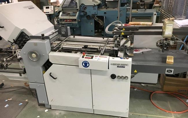 Heidelberg / Stahl Ti 52-6-KBK-Fi-SAK 56 buckle plate folding machine - Folding machine: picture 2 Heidelberg / Stahl Ti 52-6-KBK-Fi-SAK 56 buckle plate folding machine - Folding machine: picture 2