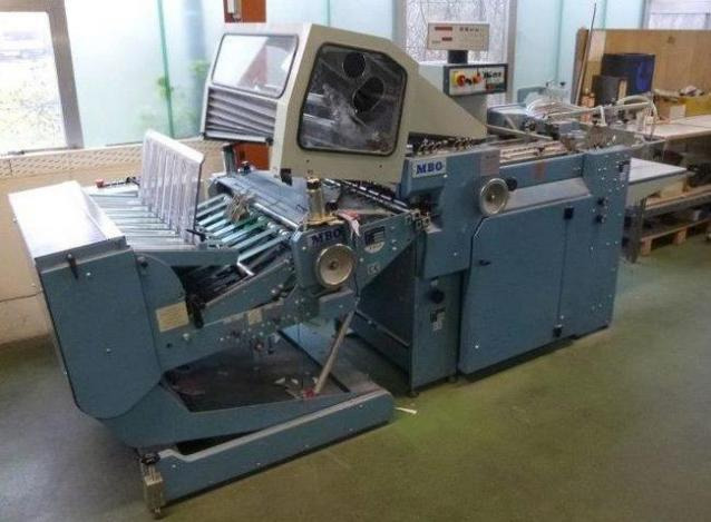 MBO T-500-4-3X-F with SA 530 buckle plate folder - Folding machine: picture 1 MBO T-500-4-3X-F with SA 530 buckle plate folder - Folding machine: picture 1