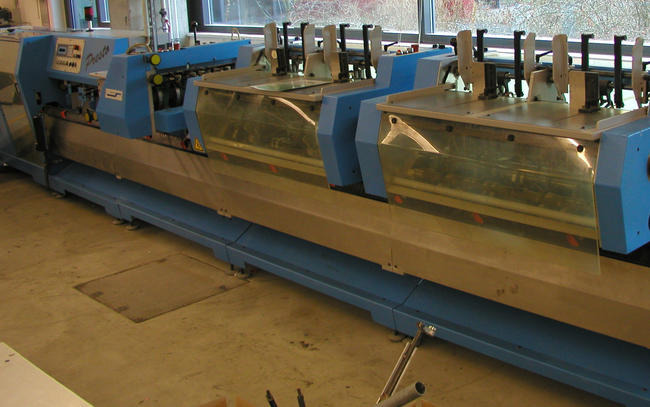 Muller Martini Presto Saddle Stitcher - Printing machinery: picture 3 Muller Martini Presto Saddle Stitcher - Printing machinery: picture 3