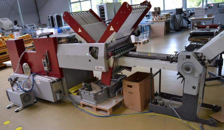 Petratto Cordoba 3D double bar creasing and folding machine - Folding machine: picture 3 Petratto Cordoba 3D double bar creasing and folding machine - Folding machine: picture 3