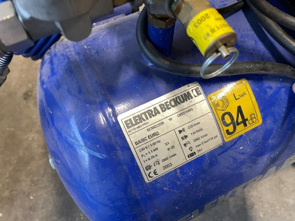 Small compressor Elektra Beckum Basic Euro - Air compressor: picture 2 Small compressor Elektra Beckum Basic Euro - Air compressor: picture 2