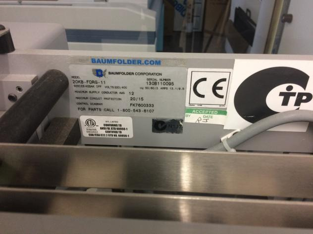 Tree FK-20 Solo Flat Stack Feeder - Folding machine: picture 2 Tree FK-20 Solo Flat Stack Feeder - Folding machine: picture 2