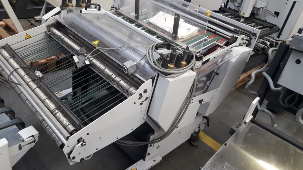 Vertical stack delivery with compression station Heidelberg Stahlfolder VSA 86 H - Folding machine: picture 4 Vertical stack delivery with compression station Heidelberg Stahlfolder VSA 86 H - Folding machine: picture 4