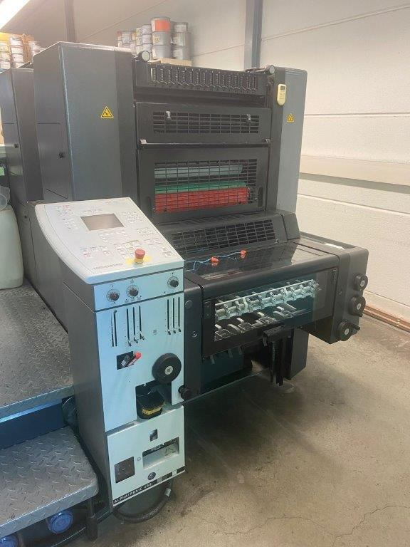 Excellent straight two colour Heidelberg SM 52-2 Minusversion - Offset printing machine: picture 1 Excellent straight two colour Heidelberg SM 52-2 Minusversion - Offset printing machine: picture 1