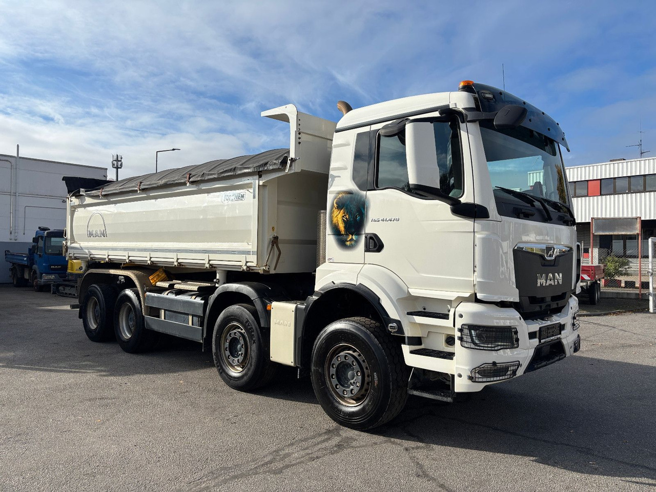 MAN TGS 41.470 8x4/Pritarder/16m³ - Tipper: picture 4 MAN TGS 41.470 8x4/Pritarder/16m³ - Tipper: picture 4