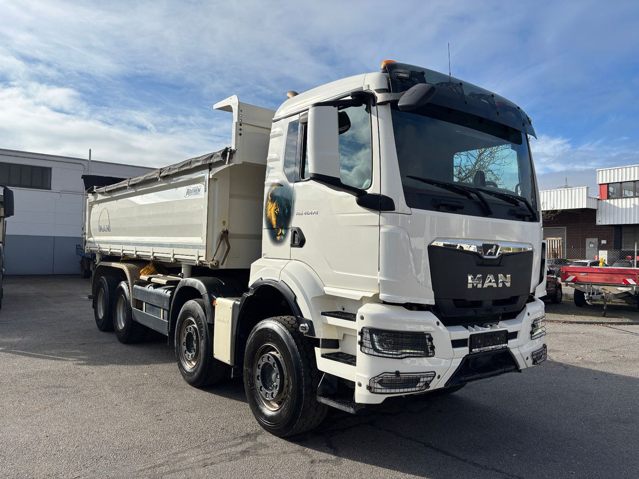 MAN TGS 41.470 8x4/Pritarder/16m³ - Tipper: picture 5 MAN TGS 41.470 8x4/Pritarder/16m³ - Tipper: picture 5
