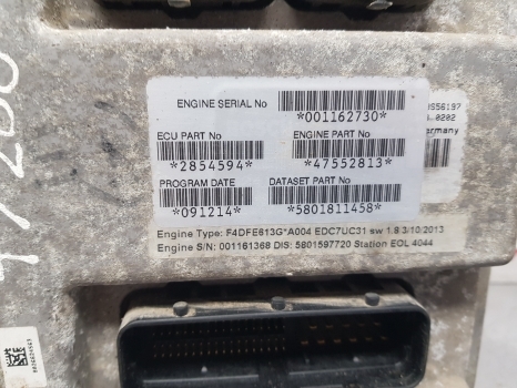 Case Puma New Holland T7.200 Engine Ecu Control Unit 5801811458, 2854594 - ECU for Farm tractor: picture 2 Case Puma New Holland T7.200 Engine Ecu Control Unit 5801811458, 2854594 - ECU for Farm tractor: picture 2