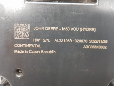 John Deere 5r, 6r Series 6r 185, Ecu Al220746, Al210192, Al211997 - ECU: picture 3 John Deere 5r, 6r Series 6r 185, Ecu Al220746, Al210192, Al211997 - ECU: picture 3