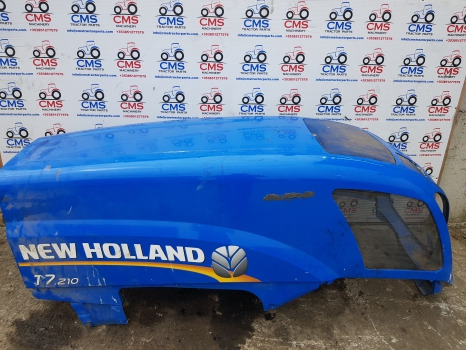 New Holland T7.210, T7200, T7.190, T7.185 Cab Bonnet Hood Assy Broken 84253643 - Body and exterior: picture 1 New Holland T7.210, T7200, T7.190, T7.185 Cab Bonnet Hood Assy Broken 84253643 - Body and exterior: picture 1