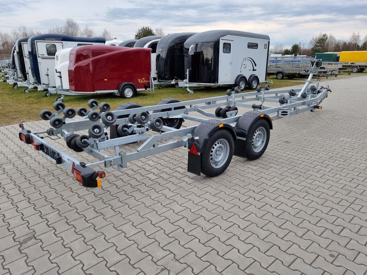 Brenderup 263500TB SRX trailer for 7,8 m boat 3.5T GVW - Boat trailer: picture 4 Brenderup 263500TB SRX trailer for 7,8 m boat 3.5T GVW - Boat trailer: picture 4