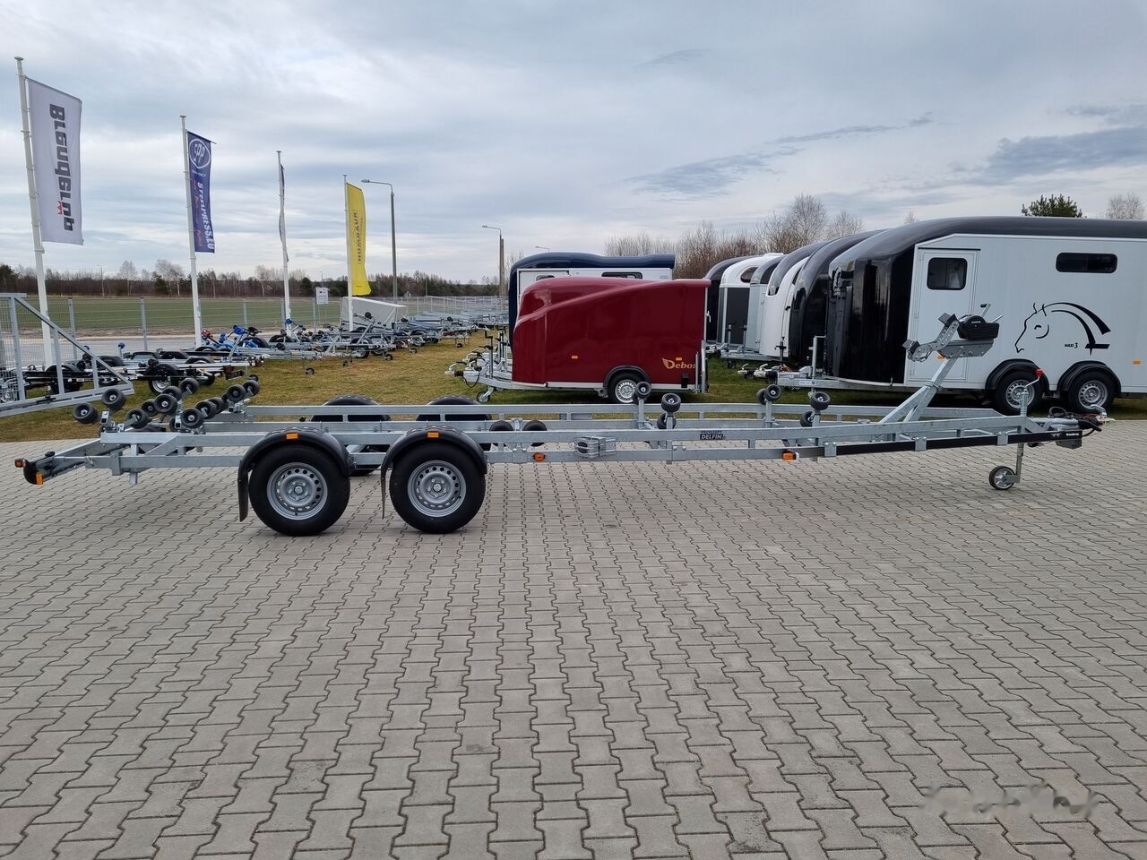 Brenderup 263500TB SRX trailer for 7,8 m boat 3.5T GVW - Boat trailer: picture 3 Brenderup 263500TB SRX trailer for 7,8 m boat 3.5T GVW - Boat trailer: picture 3