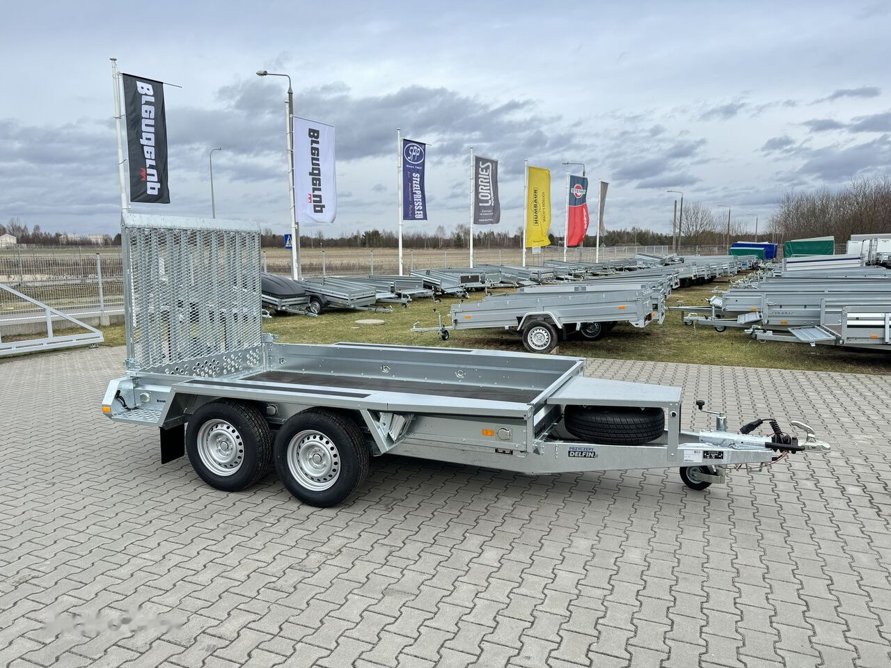 Brenderup MT 3080 GVW 2700 kg machine transporter mini excavator - Plant trailer: picture 1 Brenderup MT 3080 GVW 2700 kg machine transporter mini excavator - Plant trailer: picture 1