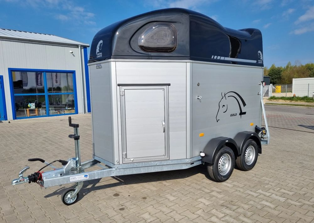CHEVAL LIBERTÉ Cheval Liberte Gold First Alu + siodlarnia przyczepa dwukonna - Horse trailer: picture 3 CHEVAL LIBERTÉ Cheval Liberte Gold First Alu + siodlarnia przyczepa dwukonna - Horse trailer: picture 3