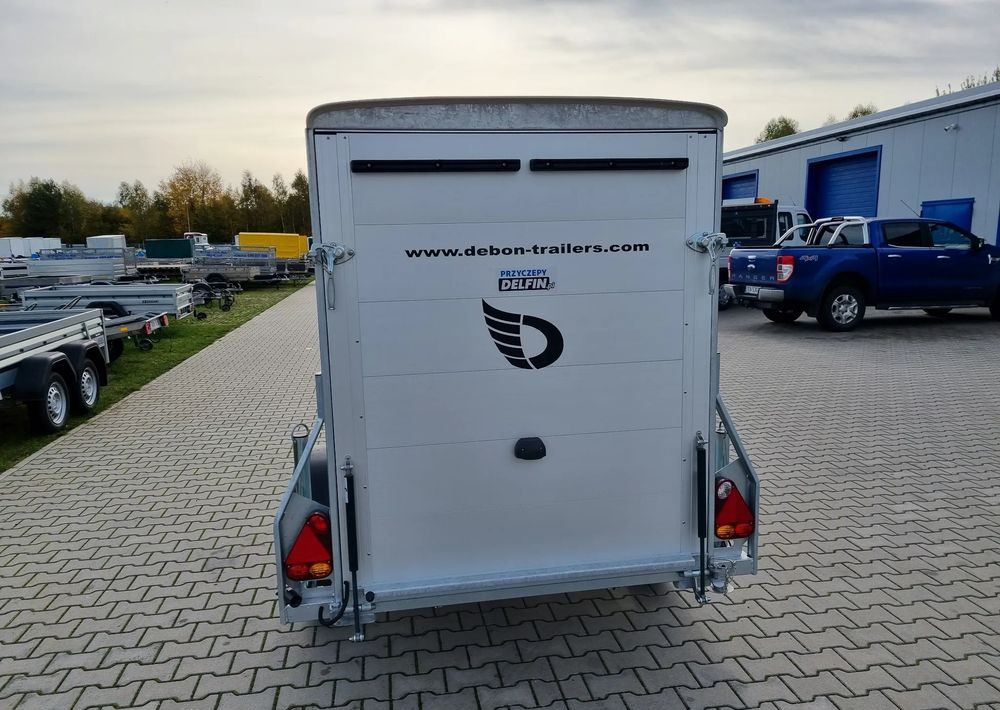 New Closed box trailer DEBON C255 ALU | 1300 kg / 255 x 125 cm: picture 14