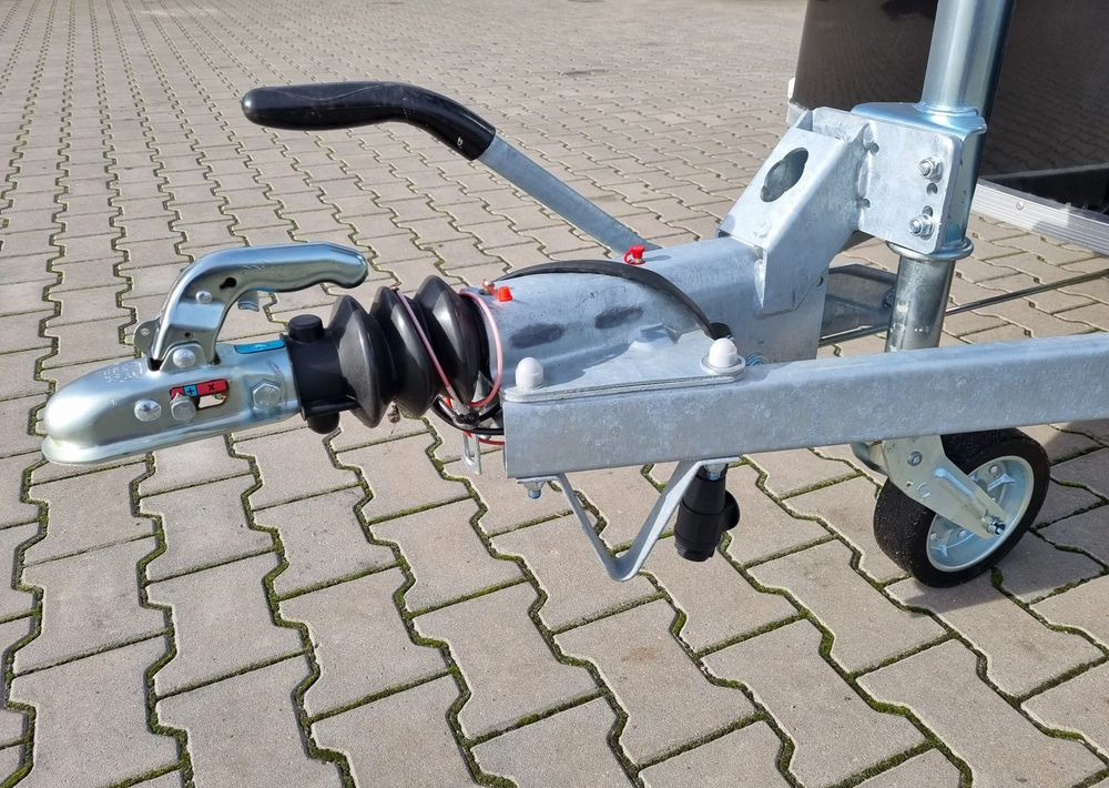 New Closed box trailer DEBON C255 ALU | 1300 kg / 255 x 125 cm: picture 6