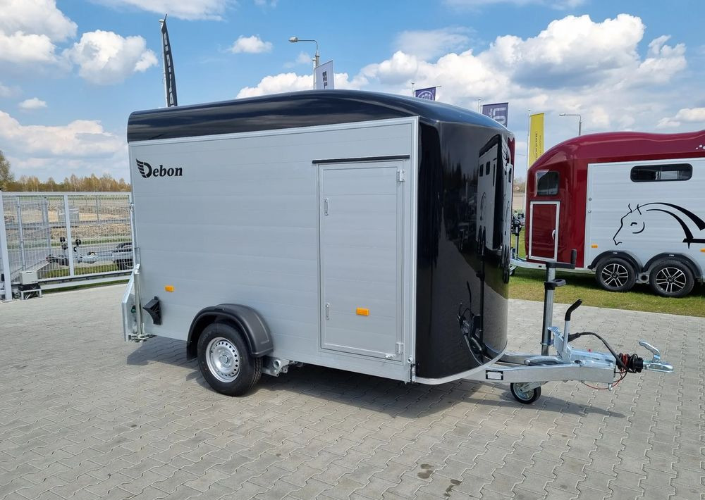 New Closed box trailer DEBON Debon C 300 Alu + drzwi boczne 300x155 cm Cheval Liberte: picture 1