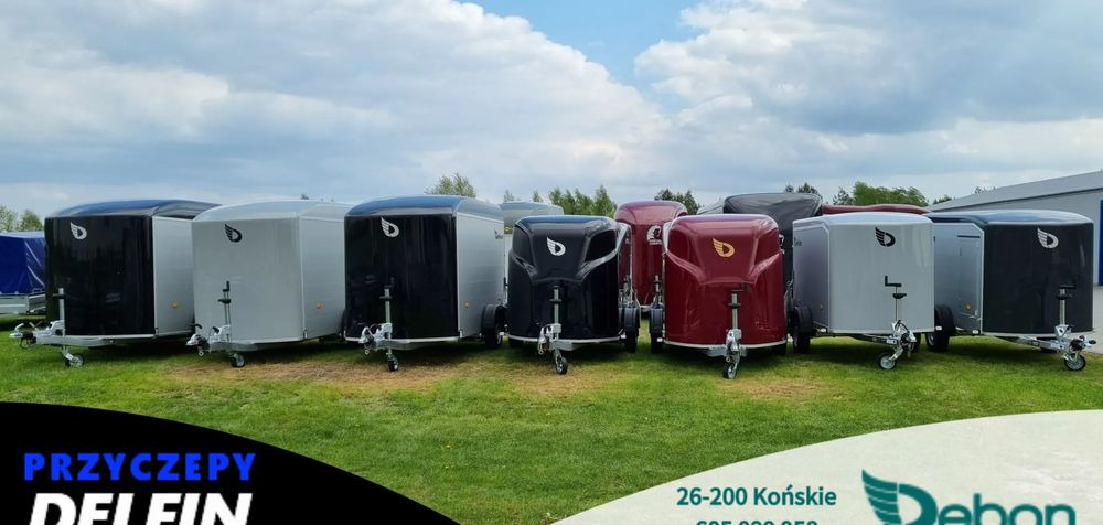New Closed box trailer Debon Cargo 1300 + drzwi boczne: picture 12