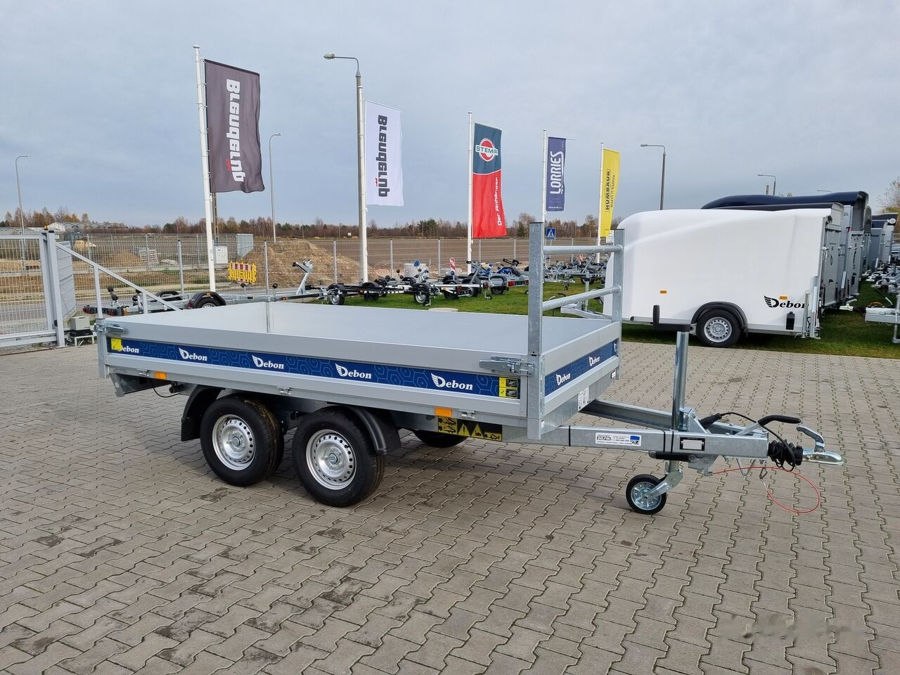 Debon PW 1.2 LUX przyczepa wywrotka kiper 1 stronny DMC 2000 kg Cheval - Tipper trailer: picture 2 Debon PW 1.2 LUX przyczepa wywrotka kiper 1 stronny DMC 2000 kg Cheval - Tipper trailer: picture 2