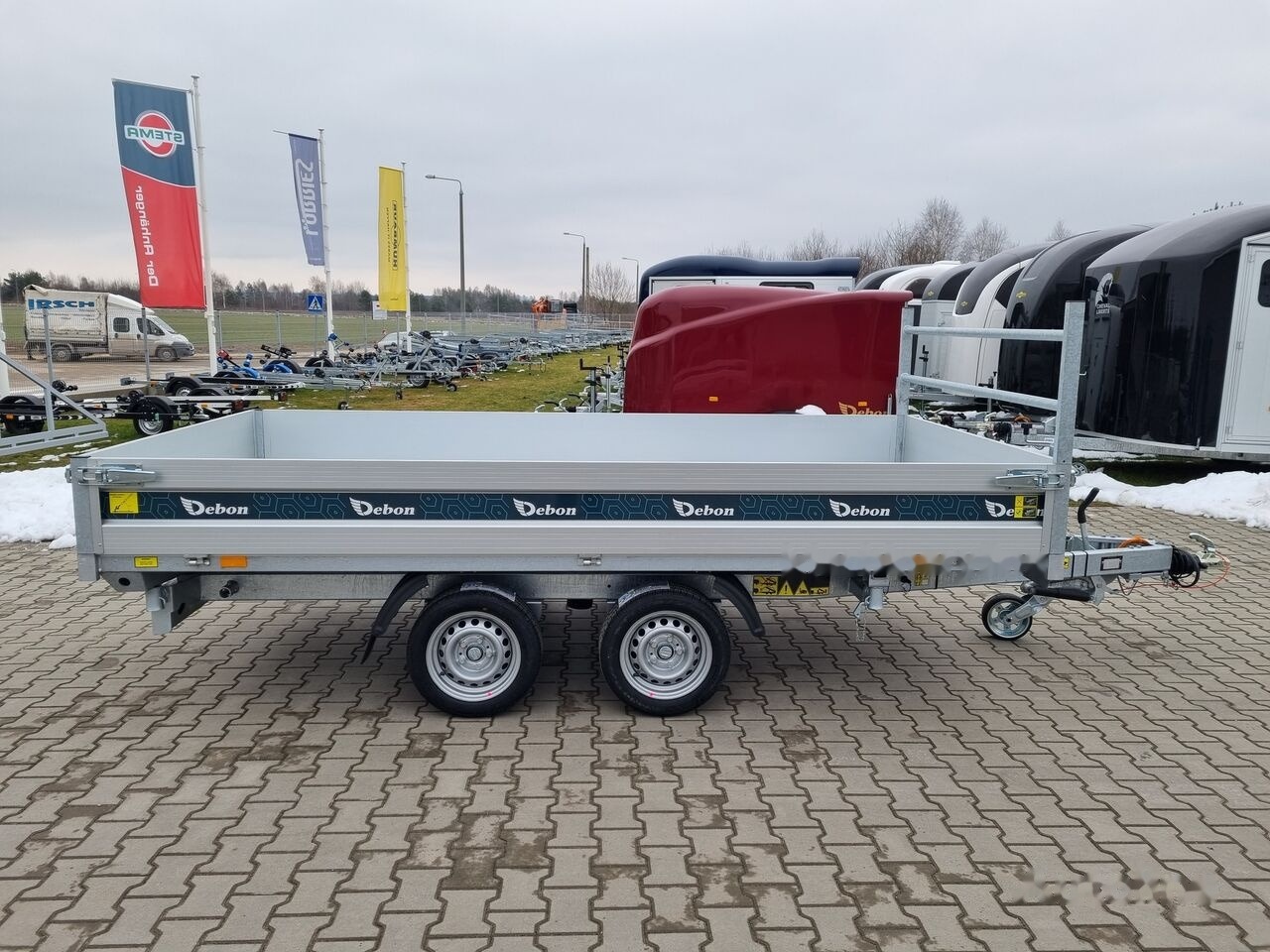Debon PW 3.6 przyczepa wywrotka kiper 3 strony tipper dumping Cheval - Tipper trailer: picture 4 Debon PW 3.6 przyczepa wywrotka kiper 3 strony tipper dumping Cheval - Tipper trailer: picture 4