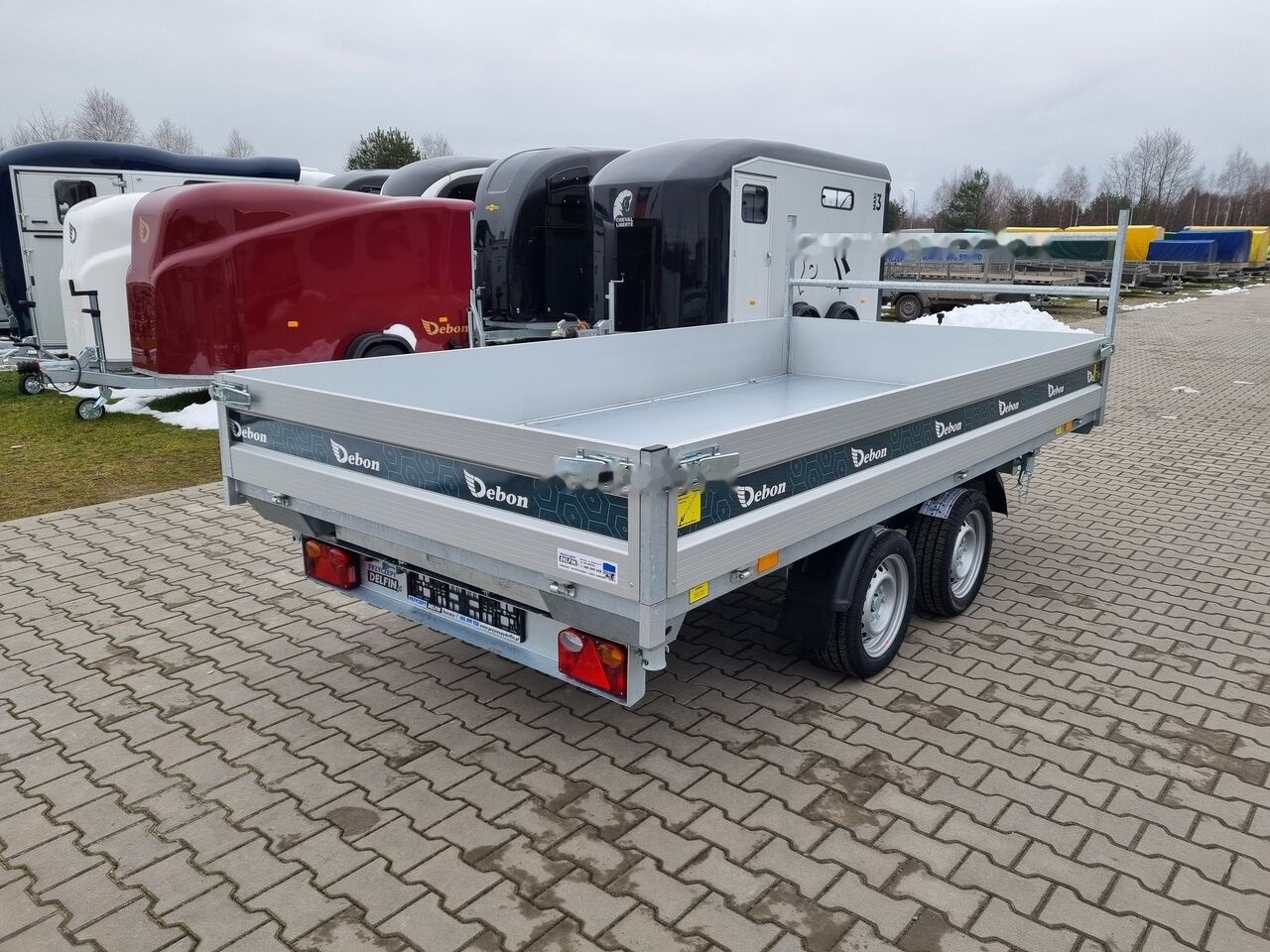 Debon PW 3.6 przyczepa wywrotka kiper 3 strony tipper dumping Cheval - Tipper trailer: picture 5 Debon PW 3.6 przyczepa wywrotka kiper 3 strony tipper dumping Cheval - Tipper trailer: picture 5