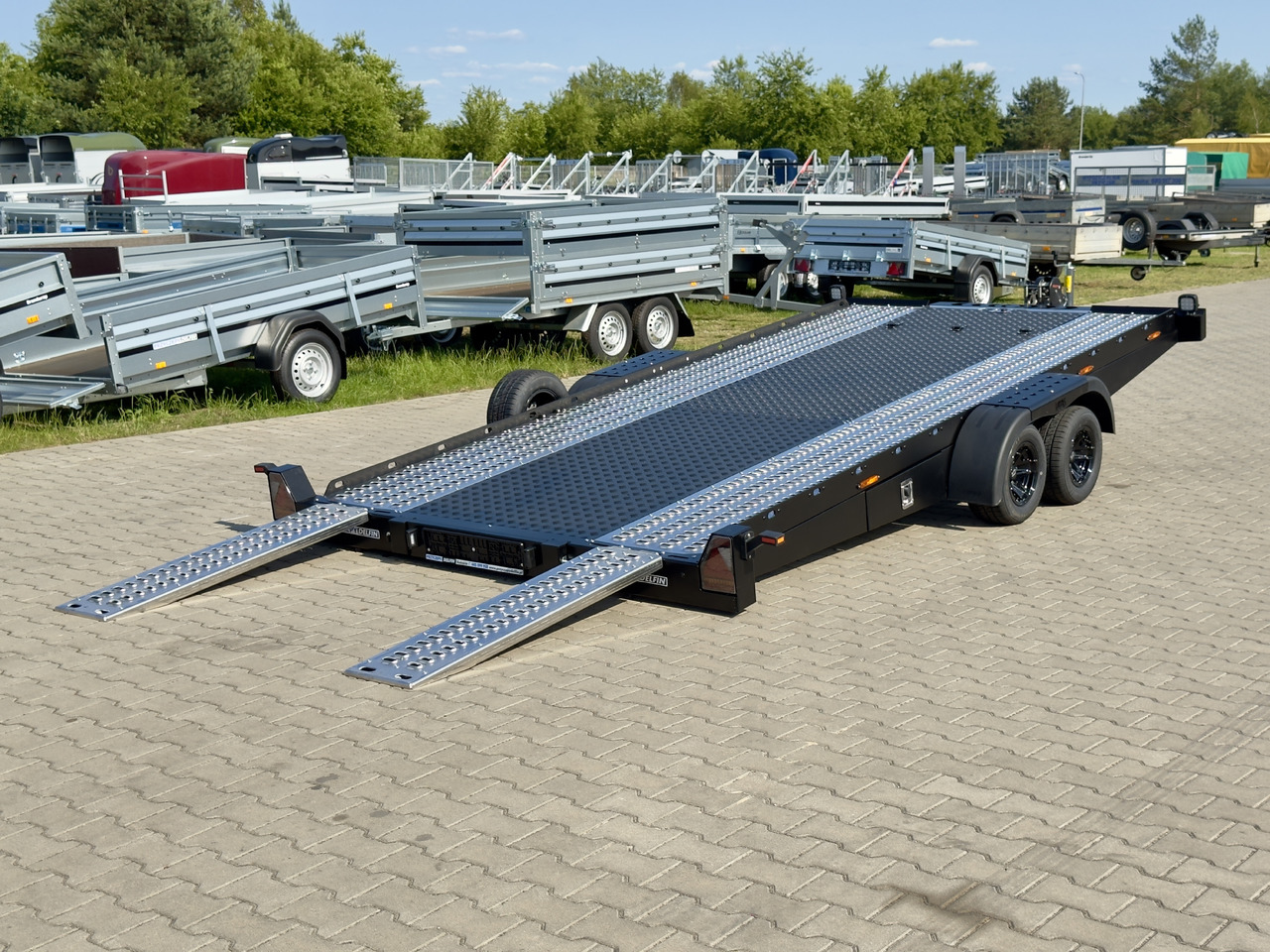 Lorries PLAXX27-4520 – laweta aluminiowa 2,7T - Autotransporter trailer: picture 3 Lorries PLAXX27-4520 – laweta aluminiowa 2,7T - Autotransporter trailer: picture 3