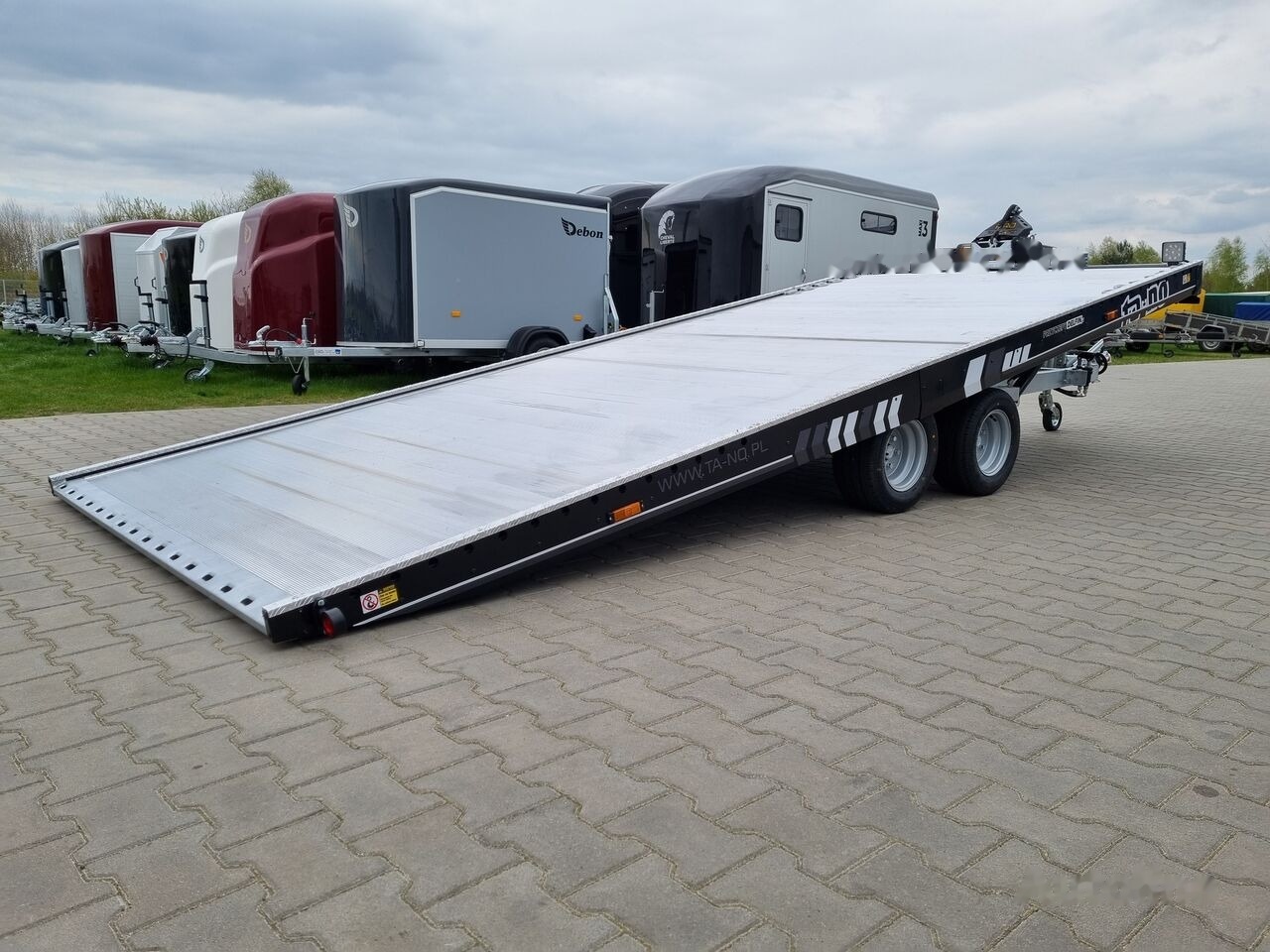 New Autotransporter trailer TA-NO FORMULA 30.50 PREMIUM 5 x 2,1 m electric winch and electric lift: picture 24