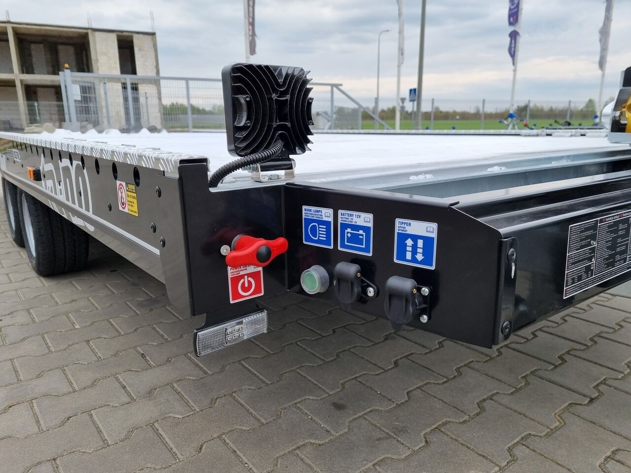 New Autotransporter trailer TA-NO FORMULA 30.50 PREMIUM 5 x 2,1 m electric winch and electric lift: picture 20