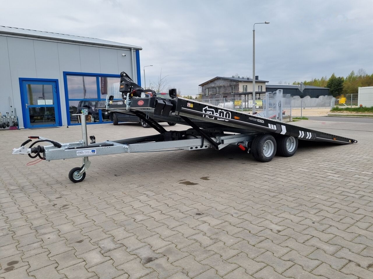 New Autotransporter trailer TA-NO FORMULA 30.50 PREMIUM 5 x 2,1 m electric winch and electric lift: picture 32