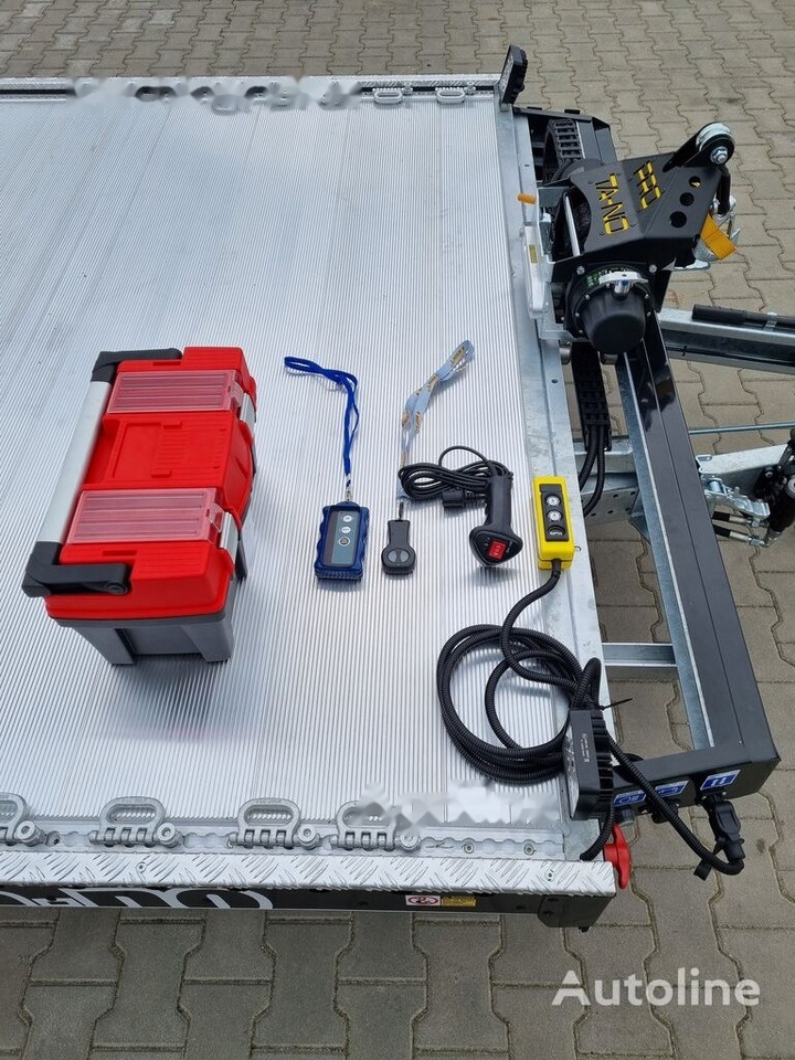 New Autotransporter trailer TA-NO FORMULA 30.50 PREMIUM 5 x 2,1 m electric winch and electric lift: picture 18