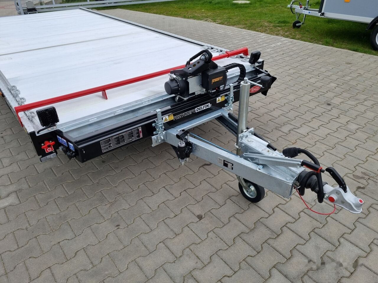 New Autotransporter trailer TA-NO FORMULA 30.50 PREMIUM 5 x 2,1 m electric winch and electric lift: picture 34