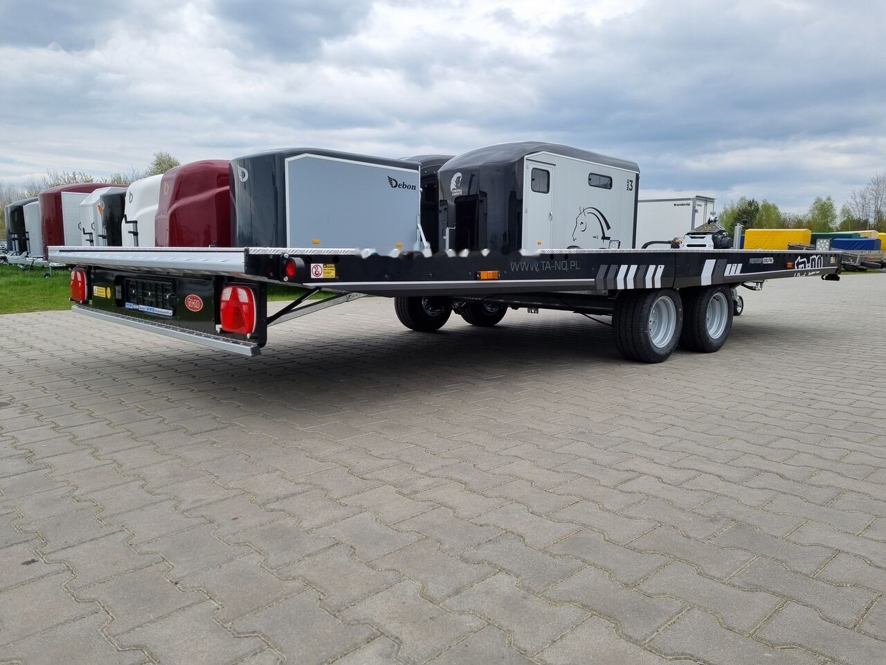 New Autotransporter trailer TA-NO FORMULA 30.50 PREMIUM 5 x 2,1 m electric winch and electric lift: picture 6