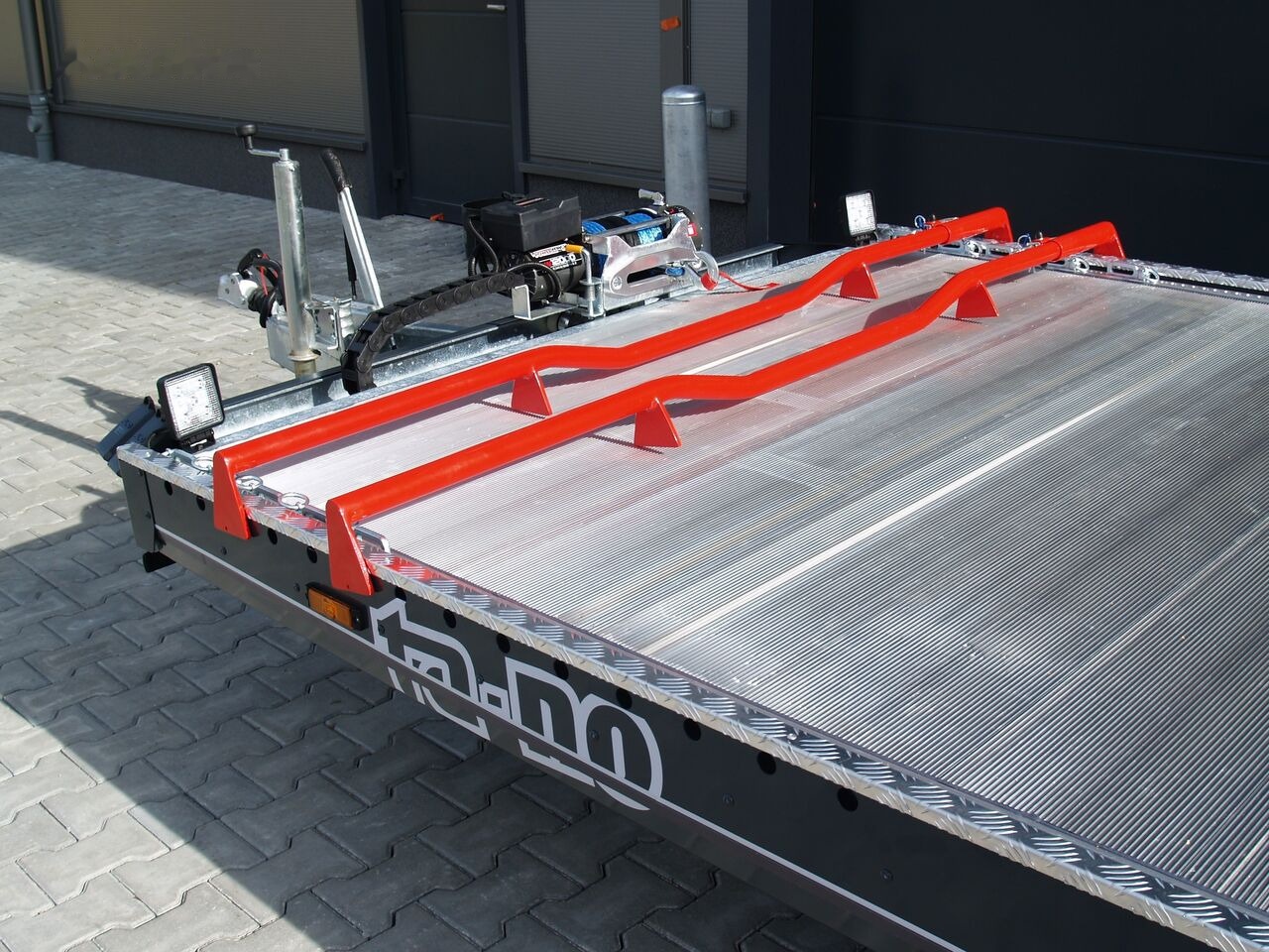 New Autotransporter trailer TA-NO FORMULA 30.50 PREMIUM 5 x 2,1 m electric winch and electric lift: picture 43