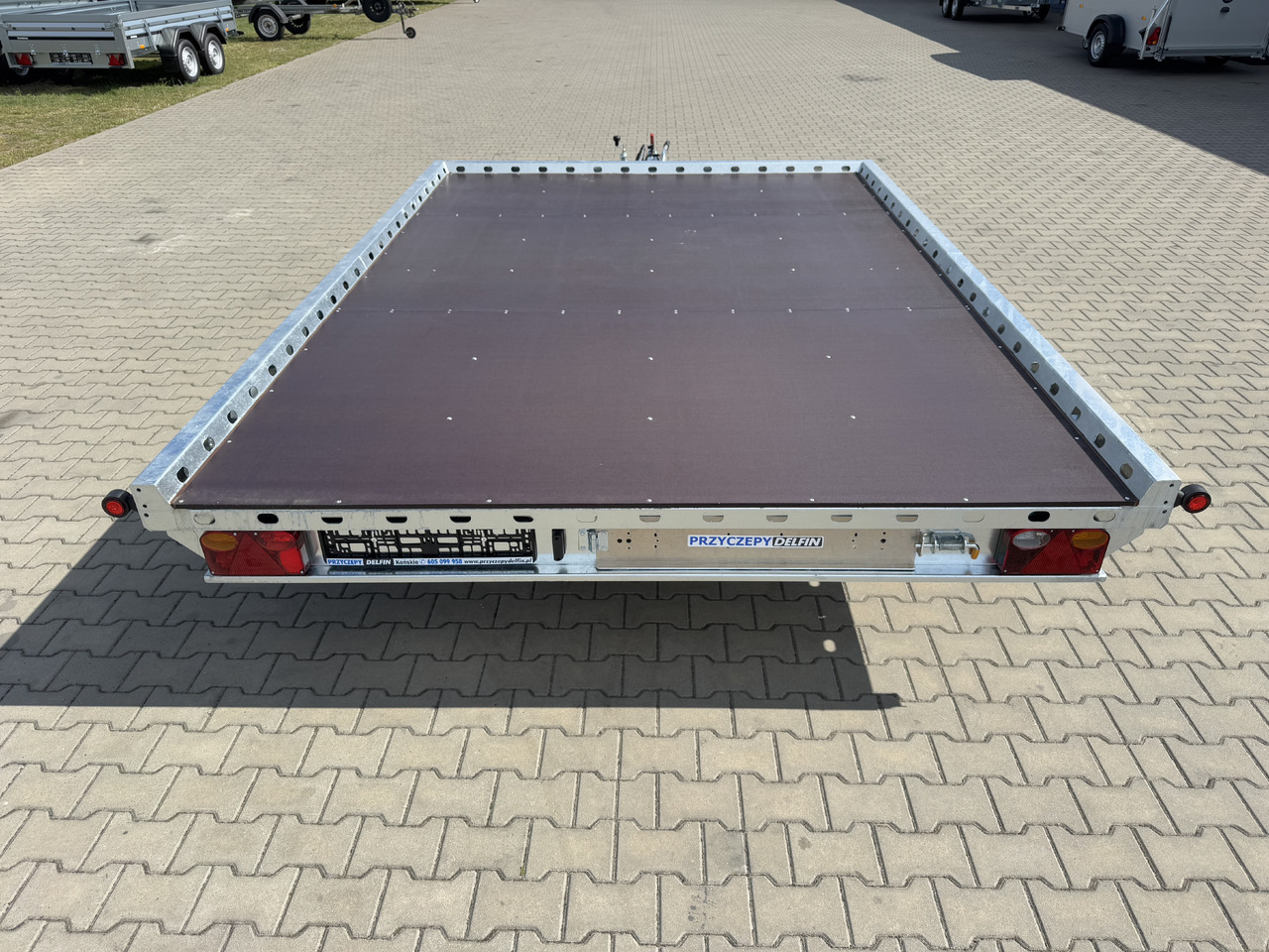 WIOLA QUAD 2H1.5 - przyczepa pod ATV Can-Am Maverick | Polaris RZR | 2 quady - Motorcycle trailer: picture 5 WIOLA QUAD 2H1.5 - przyczepa pod ATV Can-Am Maverick | Polaris RZR | 2 quady - Motorcycle trailer: picture 5
