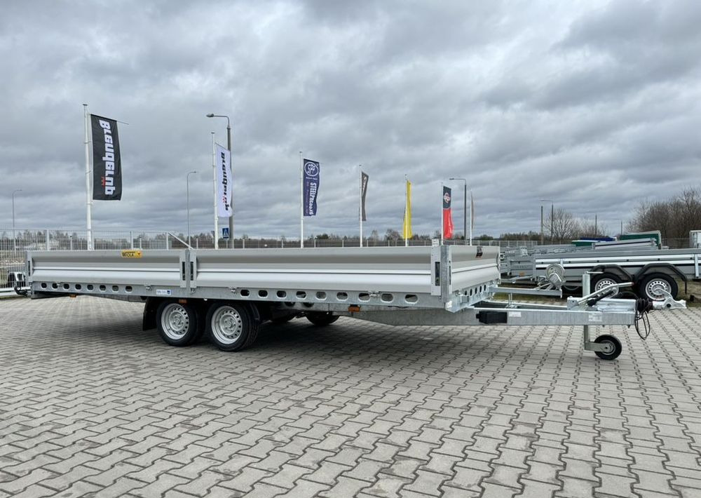 New Dropside/ Flatbed trailer Wiola Multitrailer 3.5S | 500 x 210 cm | najazdy aluminiowe | burty aluminiowe: picture 6 New Dropside/ Flatbed trailer Wiola Multitrailer 3.5S | 500 x 210 cm | najazdy aluminiowe | burty aluminiowe: picture 6