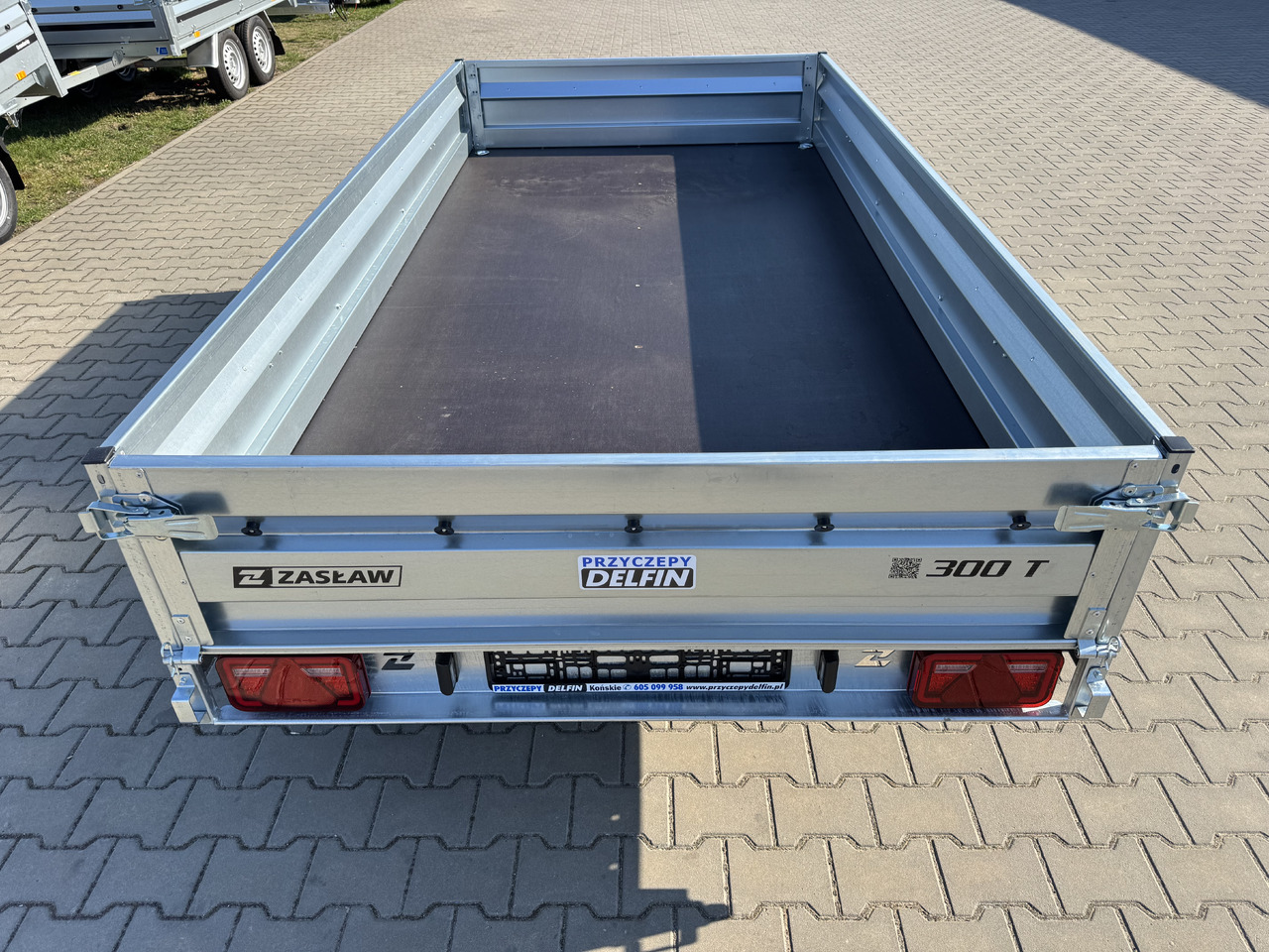 ZASŁAW 300T - przyczepa skrzyniowa 2 osie / 750kg - Car trailer: picture 5 ZASŁAW 300T - przyczepa skrzyniowa 2 osie / 750kg - Car trailer: picture 5