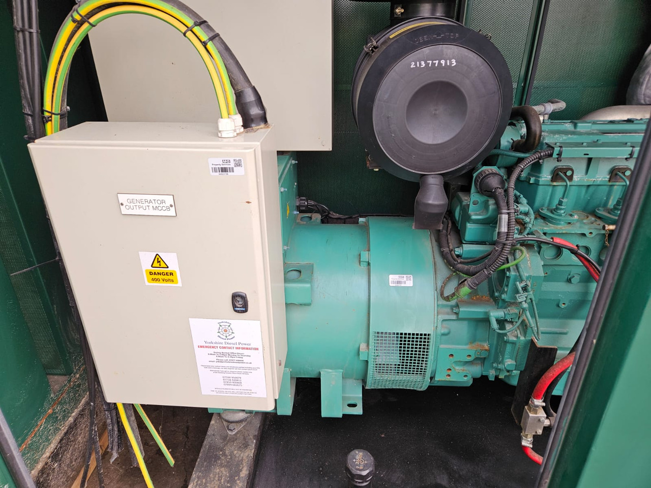 Tool/ Equipment VOLVO TAD 720 GE DIESEL GENERATOR 120KW 150KVA 250 HOURS VOLVO TAD 720 GE DIESEL GENERATOR 120KW 150KVA 250 HOURS: picture 9