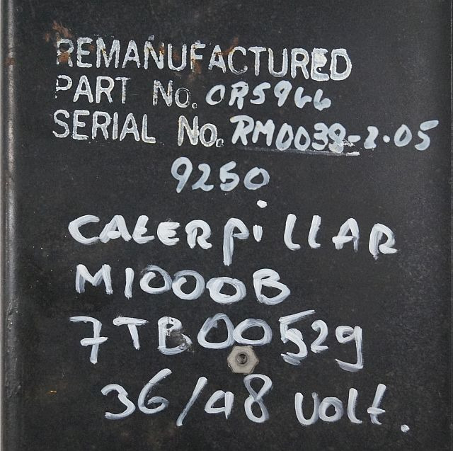 Caterpillar OR5966 | Logic Cont-R sn. RM0038-2-05-9250 36/48v from Cat M100B 198 - ECU for Material handling equipment: picture 3 Caterpillar OR5966 | Logic Cont-R sn. RM0038-2-05-9250 36/48v from Cat M100B 198 - ECU for Material handling equipment: picture 3