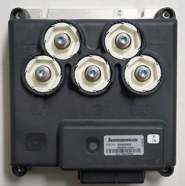 Jungheinrich 50449302 | Stuur regeling Controller AS4803 Z Index I sn.S10X000185 - ECU for Material handling equipment: picture 1 Jungheinrich 50449302 | Stuur regeling Controller AS4803 Z Index I sn.S10X000185 - ECU for Material handling equipment: picture 1