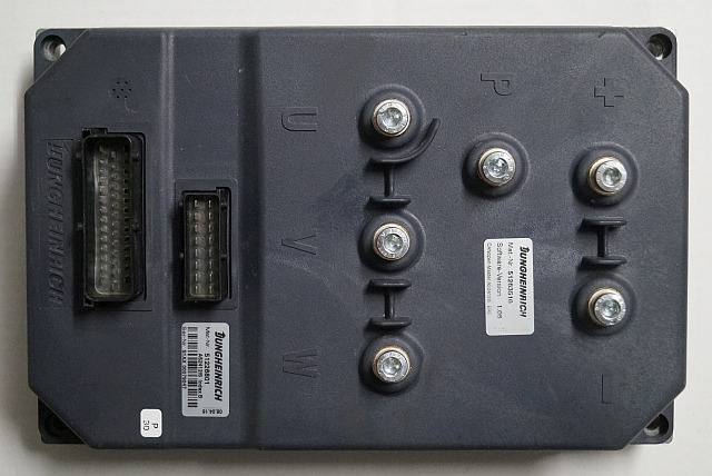 Jungheinrich 51226801 | Rij/hef/stuur regeling drive/lift/steering controller A - ECU for Material handling equipment: picture 1 Jungheinrich 51226801 | Rij/hef/stuur regeling drive/lift/steering controller A - ECU for Material handling equipment: picture 1