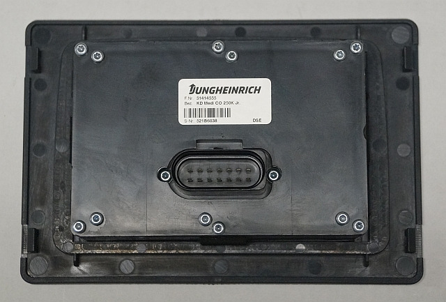 Jungheinrich 51414555 | Display KD MEDI CO 250K Jr DSE sn. 521B6038 - Dashboard for Material handling equipment: picture 2 Jungheinrich 51414555 | Display KD MEDI CO 250K Jr DSE sn. 521B6038 - Dashboard for Material handling equipment: picture 2